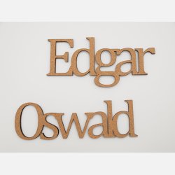 Personligt navneskilt til hjemmet