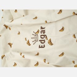 Senget�j m/personligt broderi